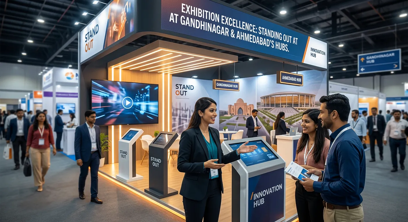Exhibition Excellence: Standing Out at Gandhinagar and Ahmedabad's Hubs